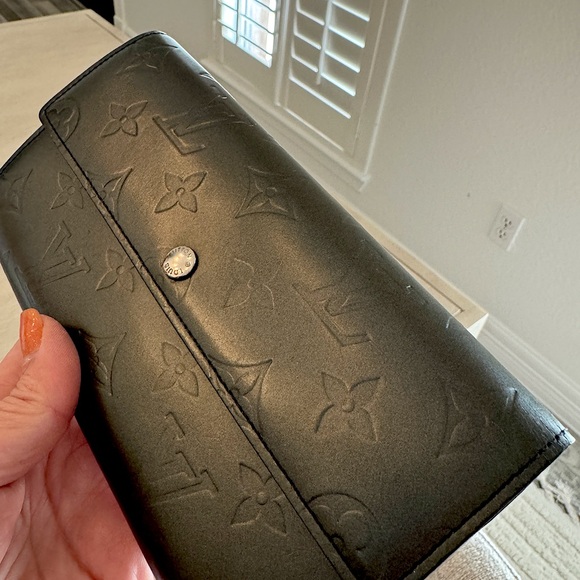 Louis Vuitton Mat Porte Feuille Sarah Long bifold wallet - Picture 4 of 12